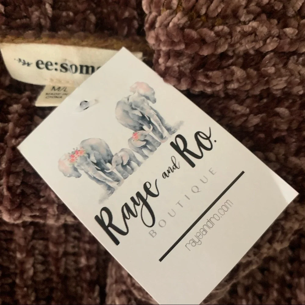 NWT Boutique Knit Poncho Sweater 🔥 - Picture 6 of 6